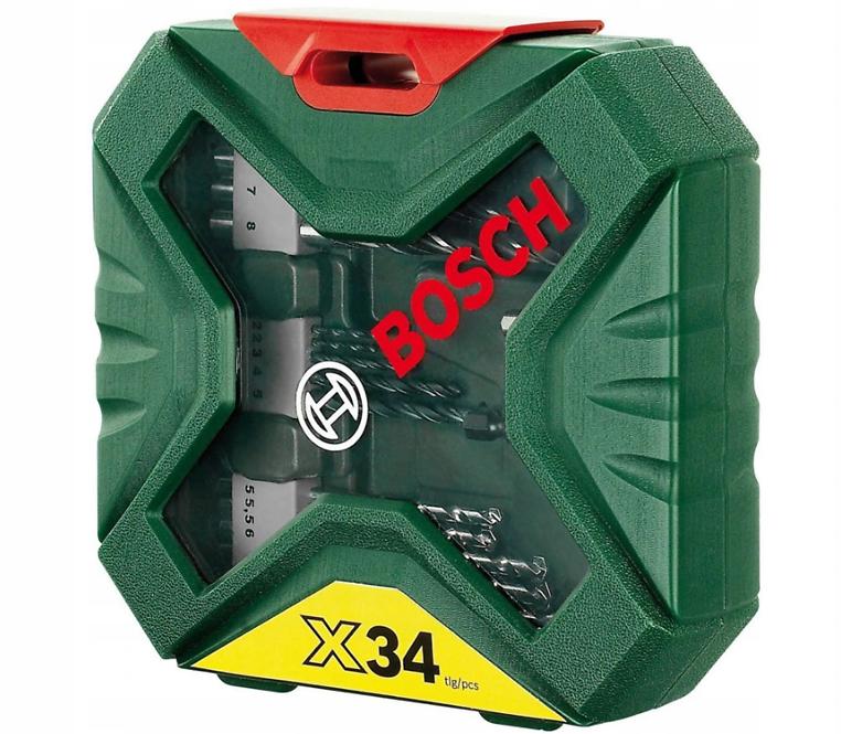 Bosch Zestaw Bitów i Wierteł 34 szt X-Line