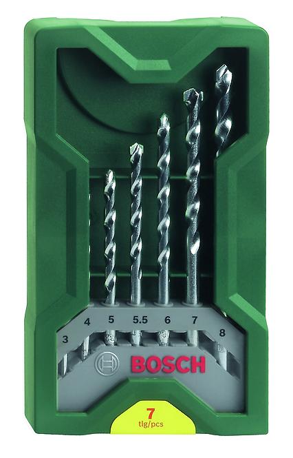 Bosch Zestaw wierteł 7 szt. Mini X-Line 2607019581