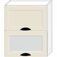 Szafka Kuchenna Adele W60grf/2 Sd Coffe Mat/Biały