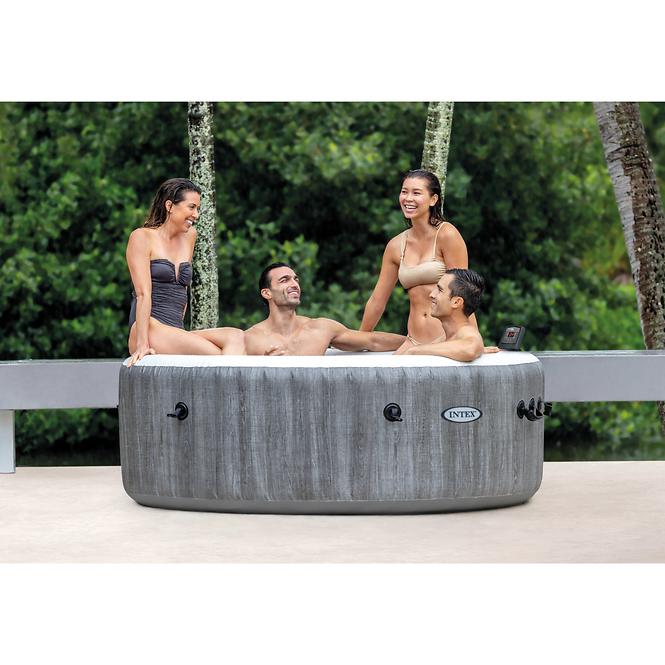 Jacuzzi ogrodowe INTEX PureSpa DeLuxe set 1.96x0.71m