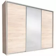 Szafa Silver dąb sonoma 255 cm