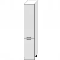 Szafka Kuchenna Bono D40sł 2133 Pl 2fr Biała Alaska/Bia
