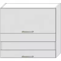 Szafka Kuchenna Bono W80grf/2 Sd Biała Alaska/Biały