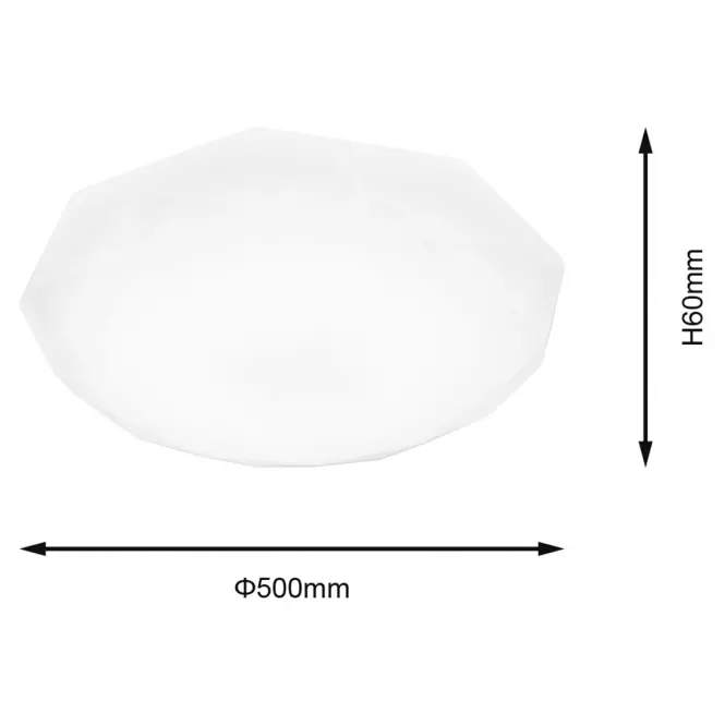 Plafon Atomic EK76706 24W 4000K PL1
