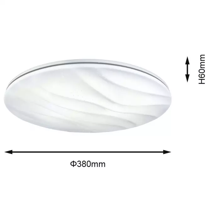 Plafon Wave EK76715 19W 4000K PL1