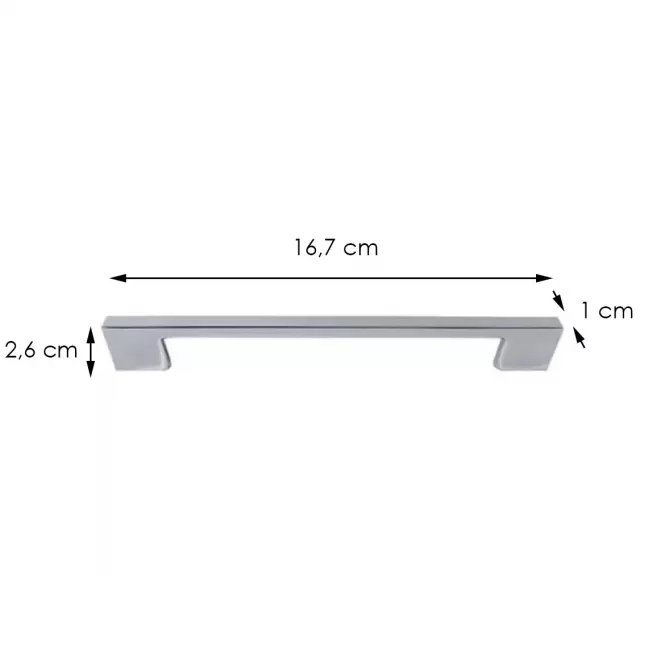 Uchwyt Chrom Połysk Uz 819160-01 (160)