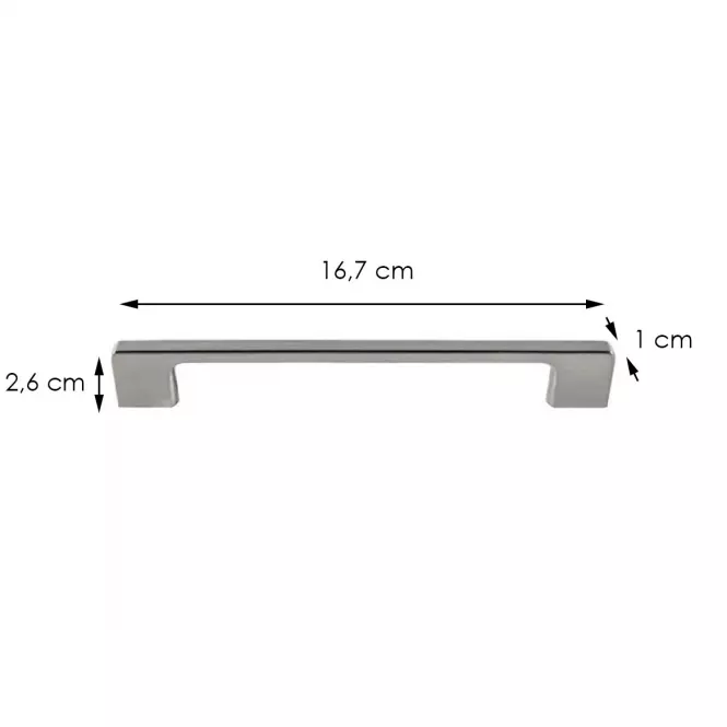 Uchwyt Chrom Inox Uz-819160-06 Inox (160)