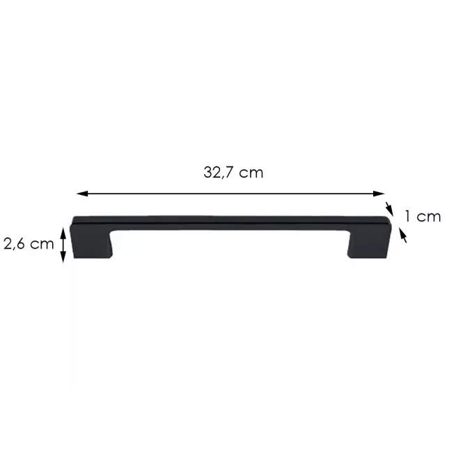 Uchwyt Czarny Uz 819/320-20 (320)