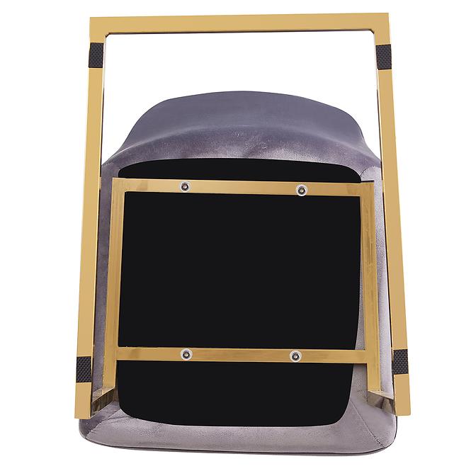 Krzesło Pafos Lct 917 Golden / Dark Grey