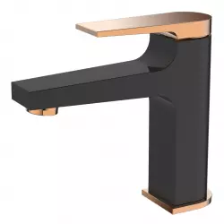 Bateria Umywalkowa Midnight Black/Gold Rose