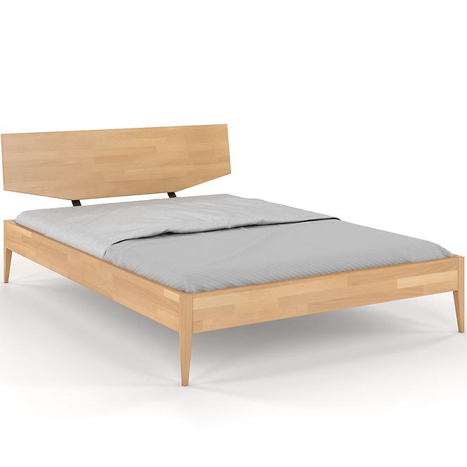 Łóżko Drewniane Bukowe Skandica Sund/160x200/Naturalny