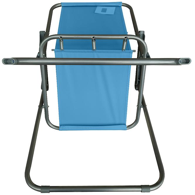 Krzesło składane Piknik niebieskie