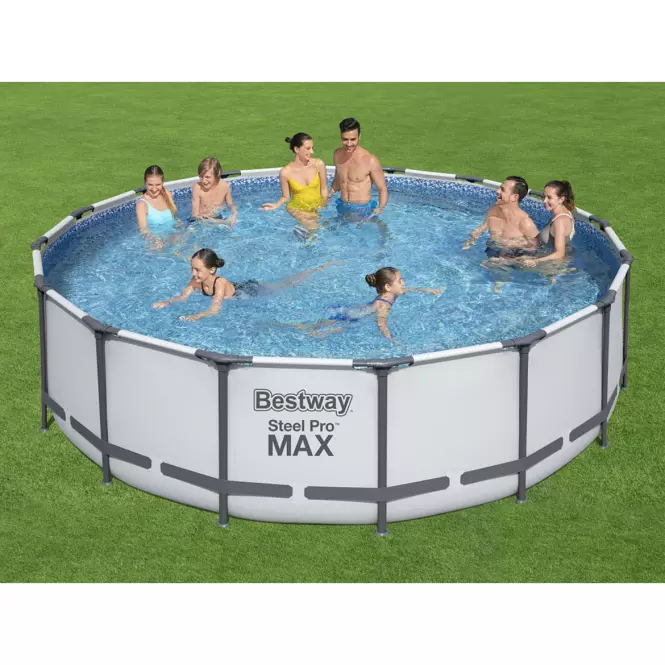 Basen stelażowy z akcesoriami 3,96x1,22 m 5618W