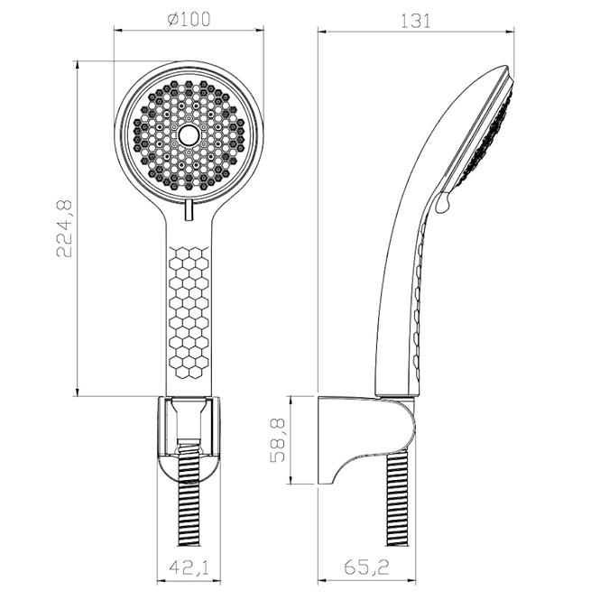 Zestaw wannowy Omega