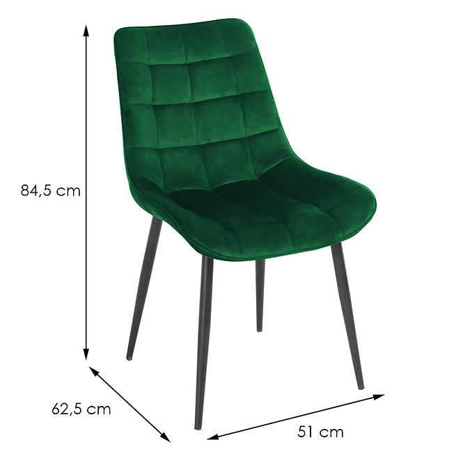 Krzesło Ottava 80097h-V15 Dark Green