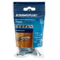 Rawlplug Kołek Uniwersalny z Wkrętem UNO-10+/15