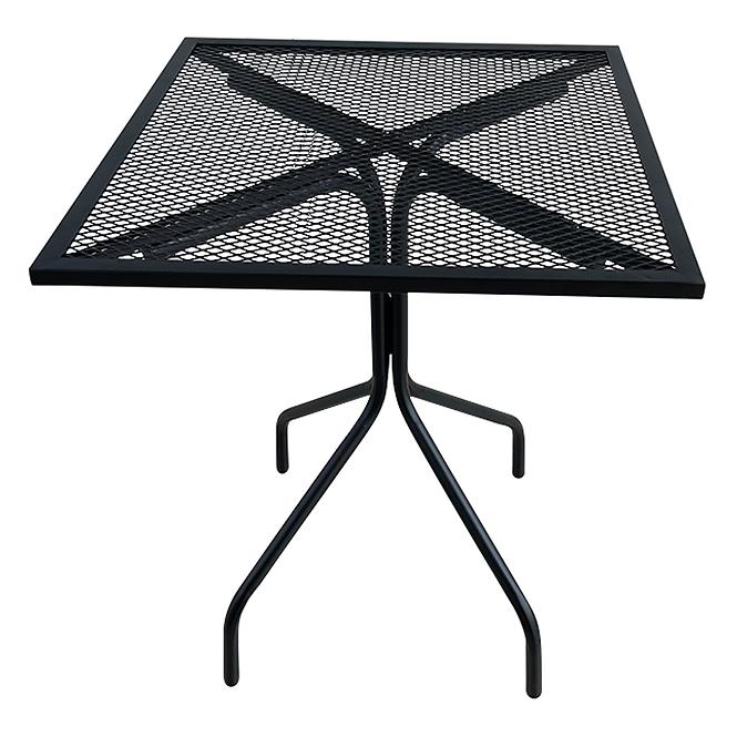 Stół metalowy czarny 60x60x71cm