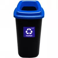 Kosz sort Bin 28 l niebieski - papier