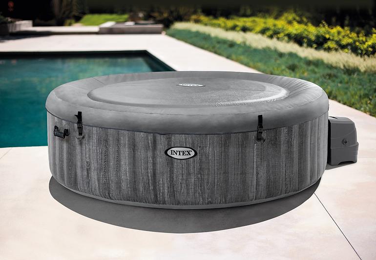 Jacuzzi ogrodowe INTEX Spa Pure Greywood Deluxe 2.16x0.71 m