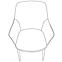 Krzesło DC 286 Parma 5 C.Szary,2