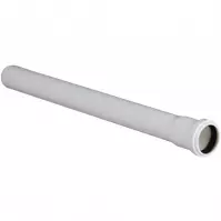 Rura biała 32 x 500 z uszczelką