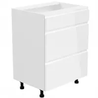 Szafka kuchenna Gardena D60S3 white Szafka kuchenna Gardena D60S3 white