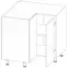 Szafka kuchenna Gardena D90N white,2