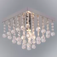 Lampa Piccadilly-1CK AP8770-01C chrom kwadrat LW1