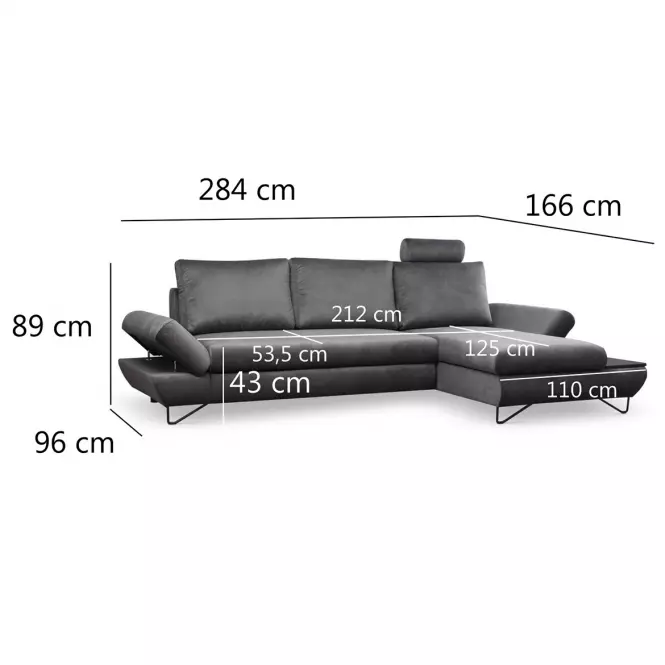 Narożnik Soft L  Kronos 22