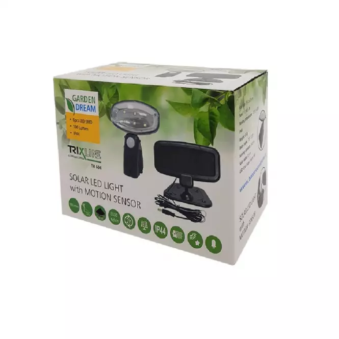 SOLARNY REFLEKTOR LED Z CZUJNIKIEM TR 604