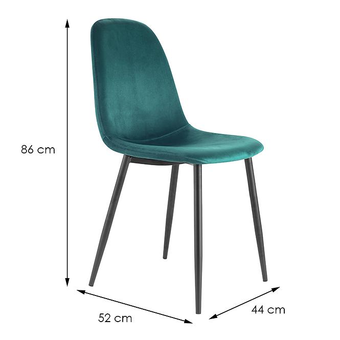 Krzesło Billy Dc-4724 Dark Green