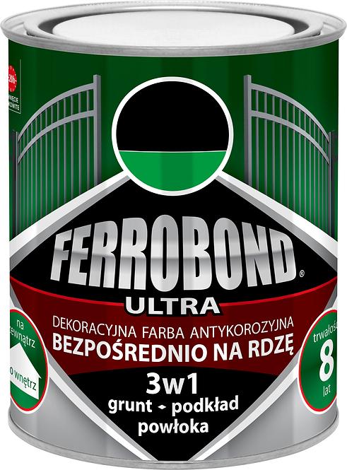 Jurga Ferrobond Ultra Mat Czarny RAL 9005 0,7l