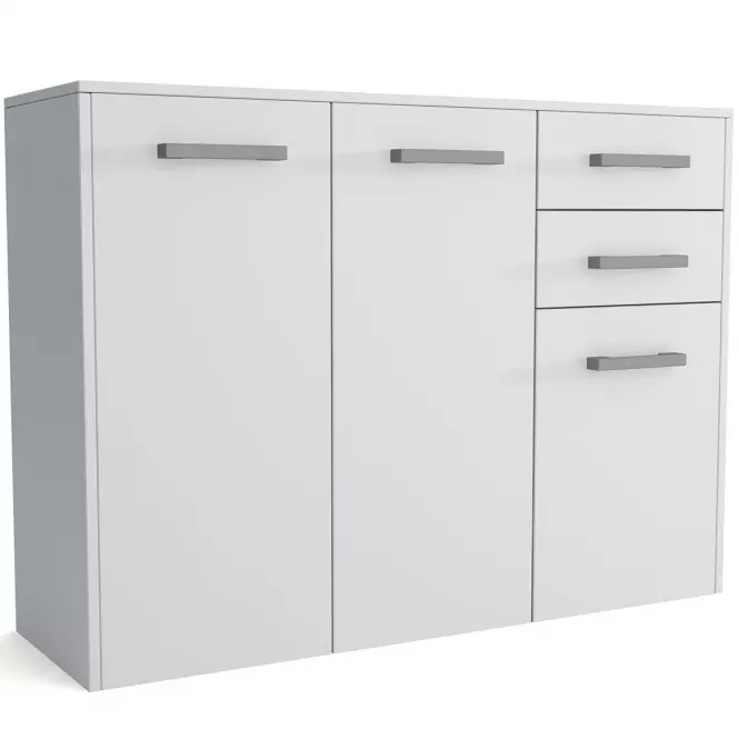 Komoda Scala 3D2S Biała
