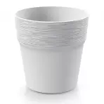 Doniczka FURU ROUND- biały DFA145-S449