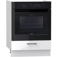 Szafka kuchenna Oscar Dk60 biały połysk/biały