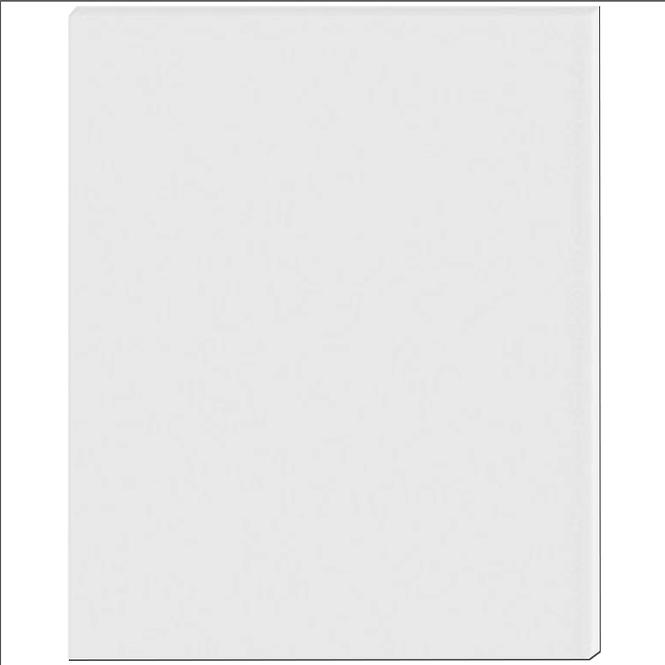Panel boczny Livia 360X304 biały groszek mat