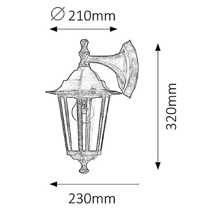 Lampa ogrodowa Valence 8232 K1D