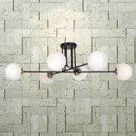Lampa Isla Czarny/Patyna K-4915 LW6
