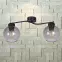 Lampa Aiden Czarny/Dymiony K-2624 LW2