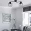Lampa Aiden Czarny/Dymiony K-2624 LW2,2