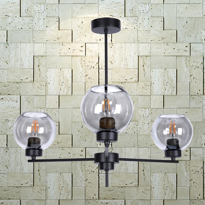 Lampa Aldar Czarny/Grafit K-4851 LW3