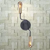 Lampa Kuga Czarny/Złoty K-4945 LW2