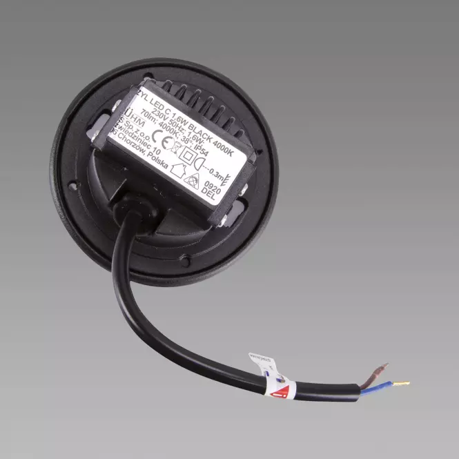Kinkiet Azyl LED C 1.6W Black NW 03906 K1,4