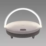 Lampa Saturn LED White Speaker 03864 LB1