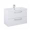 Zestaw szafka z umywalką Boa Vista New 80 2S biały