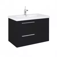 Szafka Royal 90 2S czarny mat