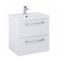 Zestaw szafka z umywalką Boa Vista New 50 2S biały