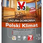 V33 Lazura Polski Klimat 7 Lat Ciemny Dąb 2.5l