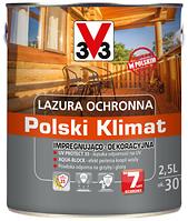 V33 Lazura Polski Klimat 7 Lat Dąb Naturalny 2.5l
