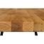 Stół z drewna Ontario 180x100x77 dąb/czarny,6